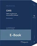 E-Book (pdf) GWB  Kommentar (E-Book) von Steffen Amelung, Thorsten Anger, Elisabeth Badenhausen-Fähnle