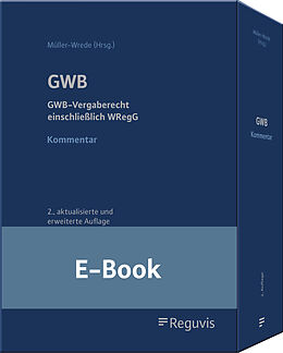 E-Book (pdf) GWB  Kommentar (E-Book) von Steffen Amelung, Thorsten Anger, Elisabeth Badenhausen-Fähnle
