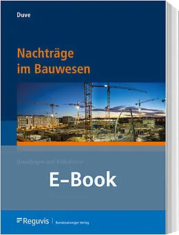 E-Book (pdf) Nachträge im Bauwesen (E-Book) von Helmuth Duve