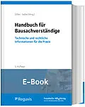 E-Book (pdf) Handbuch für Bausachverständige (E-Book) von 
