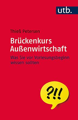 E-Book (epub) Brückenkurs Außenwirtschaft von Thieß Petersen