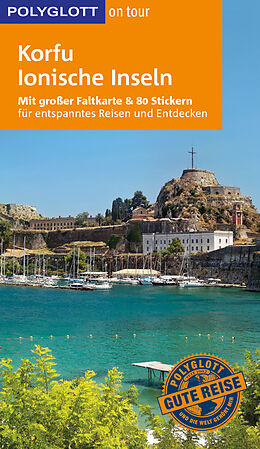 Broschiert POLYGLOTT on tour Reiseführer Korfu/Ionische Inseln von Claudia Christoffel-Crispin, Gerhard Crispin
