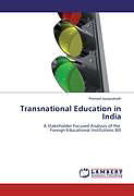 Kartonierter Einband Transnational Education in India von Pramod Jayaprakash