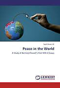Kartonierter Einband Peace in the World von Syed Ameer Ali