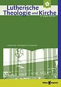 E-Book (pdf) Lutherische Theologie und Kirche, Heft 01/2018 - Einzelkapitel - Das Gemeinsame Wort (Einführung) von Gilberto da Silva