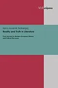 E-Book (pdf) Reality and Truth in Literature von Irena Avsenik Nabergoj