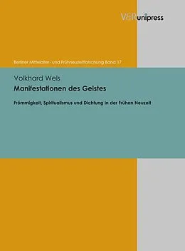 E-Book (pdf) Manifestationen des Geistes von Volkhard Wels