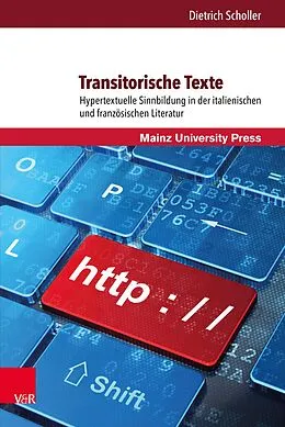 E-Book (pdf) Transitorische Texte von Dietrich Scholler
