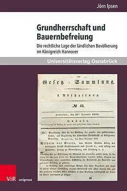 E-Book (pdf) Grundherrschaft und Bauernbefreiung von Jörn Ipsen