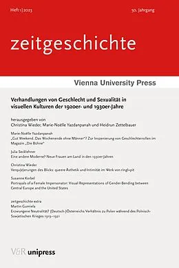 E-Book (pdf) Verhandlungen von Geschlecht und Sexualität in visuellen Kulturen der 1920er- und 1930er-Jahre von Christina Wieder, Marie-Noëlle Yazdanpanah, Heidrun Zettelbauer
