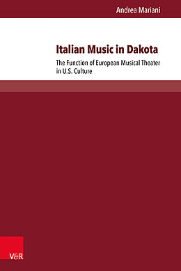 Couverture cartonnée Italian Music in Dakota de Andrea Mariani