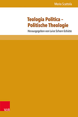 Fester Einband Teologia Politica  Politische Theologie von Merio Scattola