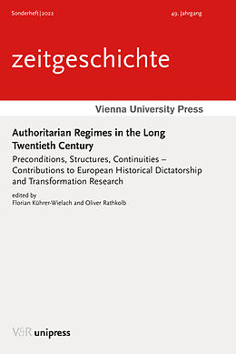 Couverture cartonnée Authoritarian Regimes in the Long Twentieth Century de 