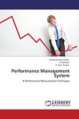 Couverture cartonnée Performance Management System de Kodukula Jaya Sudha, . . K. Ramesh, . . P. Arun Kumar