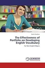 Kartonierter Einband The Effectiveness of Portfolio on Developing English Vocabulary von Rasha Dorgham