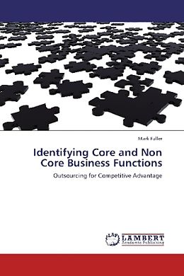 Kartonierter Einband Identifying Core and Non Core Business Functions von Mark Fuller