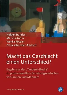 E-Book (pdf) Macht das Geschlecht einen Unterschied? von Holger Brandes, Markus Andrä, Wenke Röseler