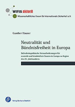Paperback Neutralität und Bündnisfreiheit in Europa von Gunther Hauser