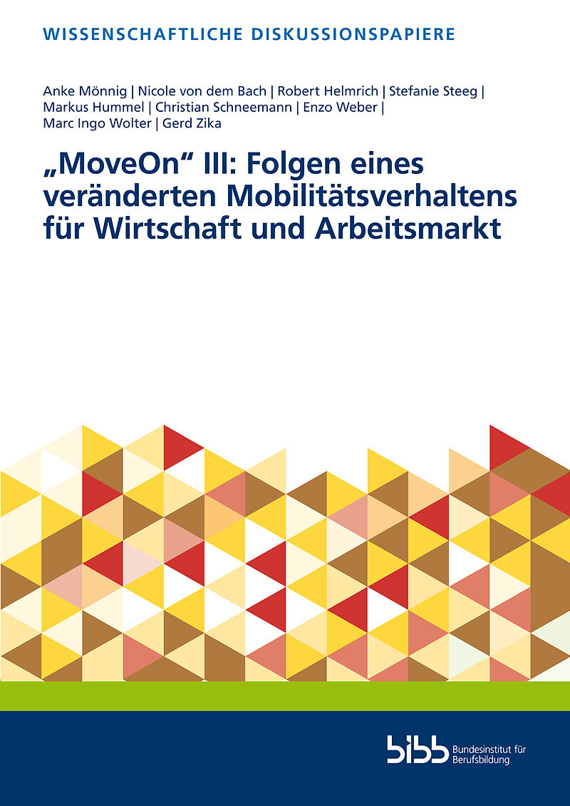 MoveOn III: Folgen eines veränderten Mobilitätsverhaltens für Wirtschaft und Arbeitsmarkt