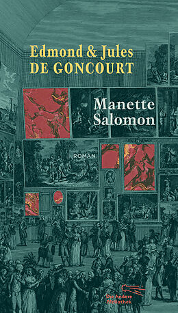 Fester Einband Manette Salomon von Edmond und Jules de Goncourt