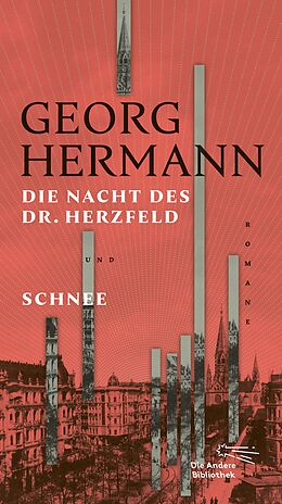 Fester Einband Die Nacht des Dr. Herzfeld &amp; Schnee von Georg Hermann