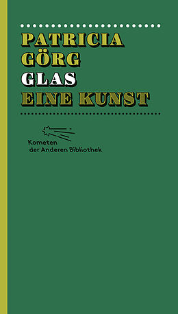 E-Book (epub) Glas von Patricia Görg, Patricia Görg