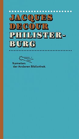 E-Book (epub) Philisterburg von Jacques Decour