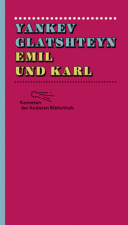 E-Book (epub) Emil und Karl von Yankev Glatshteyn