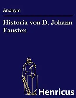 E-Book (epub) Historia von D. Johann Fausten von Anonym