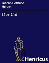 E-Book (epub) Der Cid von Johann Gottfried Herder