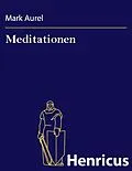 E-Book (epub) Meditationen von Mark Aurel
