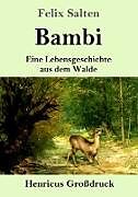 Kartonierter Einband Bambi (Großdruck) von Felix Salten