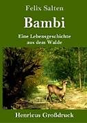 Fester Einband Bambi (Großdruck) von Felix Salten