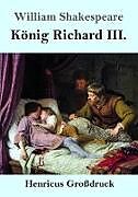 Kartonierter Einband König Richard III. (Großdruck) von William Shakespeare