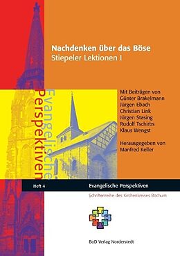Kartonierter Einband Nachdenken über das Böse von Günter Brakelmann, Jürgen Ebach