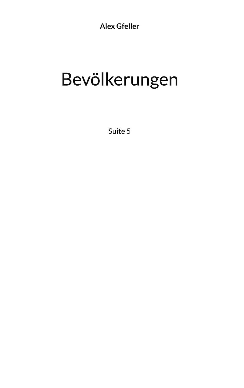 Bevölkerungen