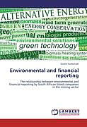 Kartonierter Einband Environmental and financial reporting von Seakle Godschalk