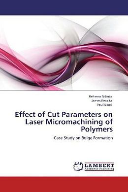 Kartonierter Einband Effect of Cut Parameters on Laser Micromachining of Polymers von Rehema Ndeda, James Keraita, Paul Kioni