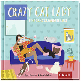 Fester Einband Crazy Cat Lady von Agnes Loonstra, Ester Scholten