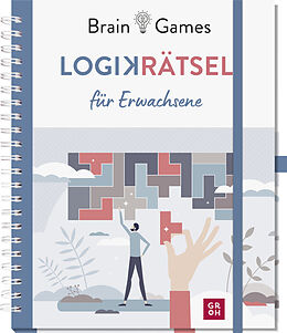 Fester Einband Brain Games - Logikrätsel für Erwachsene von Martin Simon