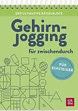 Spiralbindung Der ultimative Rätselblock  Gehirnjogging für zwischendurch von Martin Simon