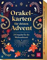 Kartonierter Einband Orakelkarten für deinen Advent von 