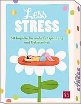 Buch Impulskarten: Less stress  50 Impulse für mehr Entspannung und Gelassenheit von Kristin Funk