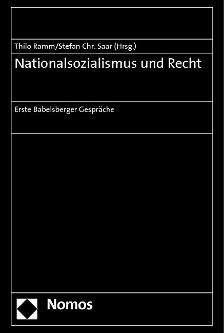 Nationalsozialismus und Recht