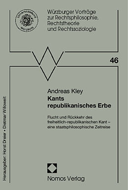 Kartonierter Einband Kants republikanisches Erbe von Andreas Kley