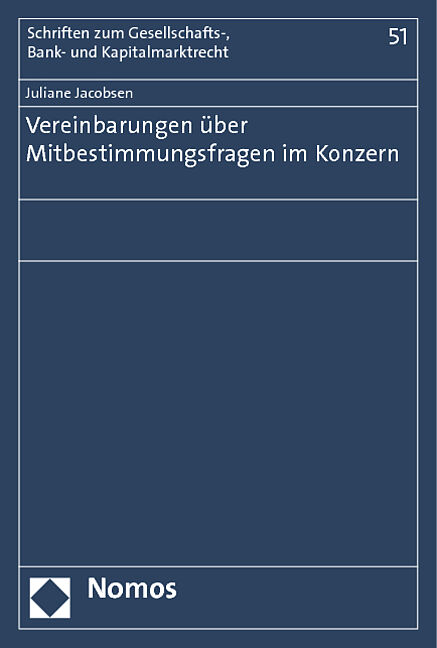 Vereinbarungen über Mitbestimmungsfragen im Konzern