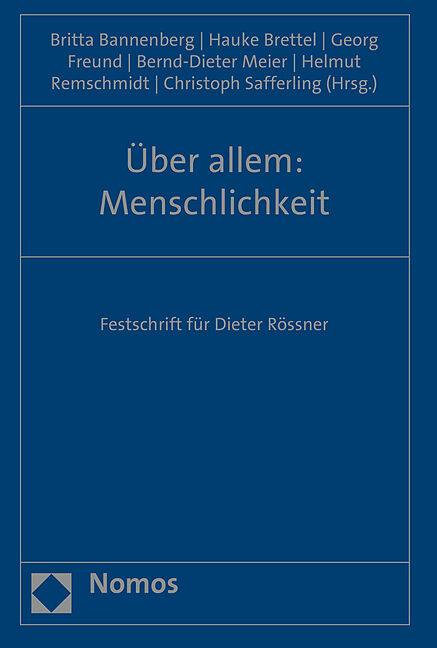 Über allem: Menschlichkeit