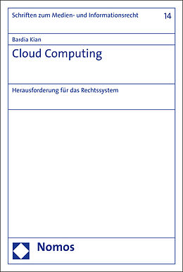 Kartonierter Einband Cloud Computing von Bardia Kian