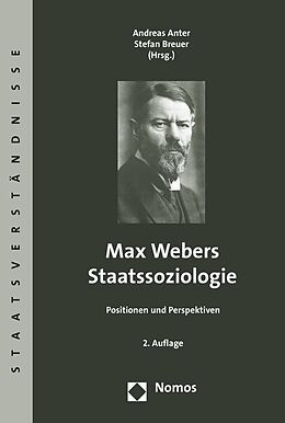 Kartonierter Einband Max Webers Staatssoziologie von 