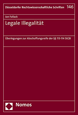 Kartonierter Einband Legale Illegalität von Jan Fallack